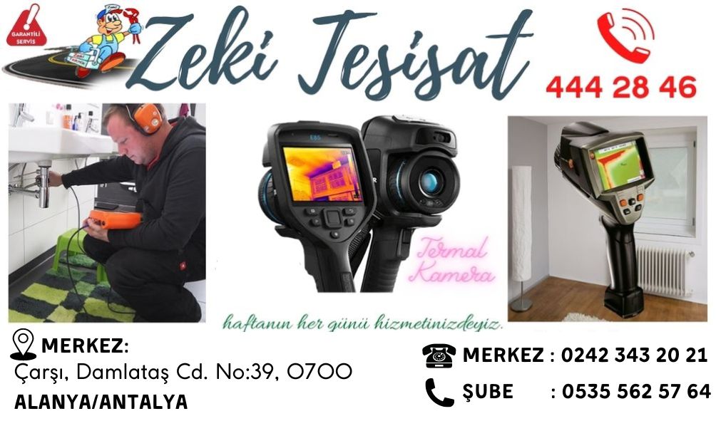 Alanya Su Kaçağı Tespiti